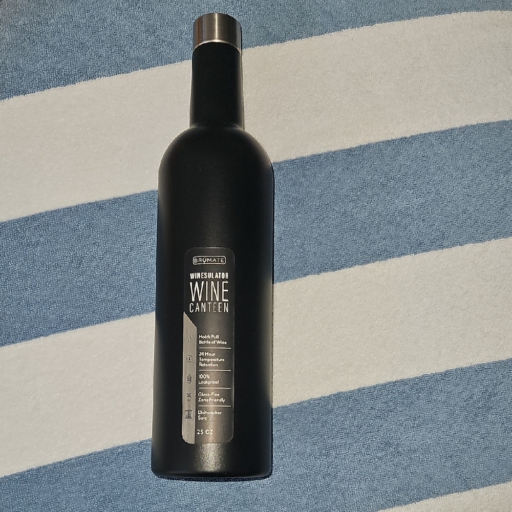 Brumate Winesulator Wine Canteen 25 Oz. New
